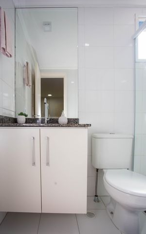 Apartamento à venda com 67m², 2 quartos e 1 vagaBanheiro da Suíte