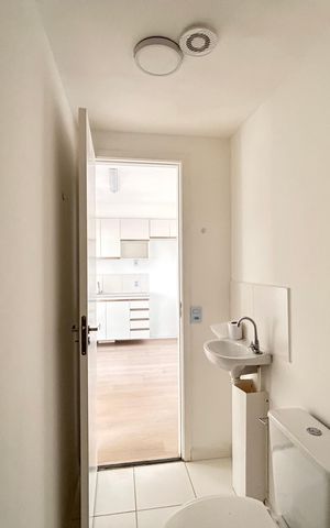 Apartamento para alugar com 30m², 2 quartos e sem vaga Apartamento para alugar com 30m², 2 quartos e sem vagaBanheiro