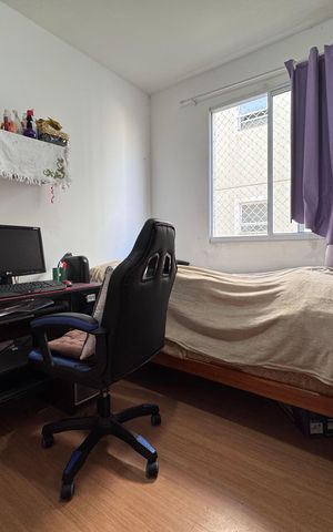 Apartamento à venda com 40m², 2 quartos e 1 vagaQuarto 2