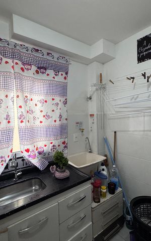 Apartamento à venda com 40m², 2 quartos e 1 vagaCozinha
