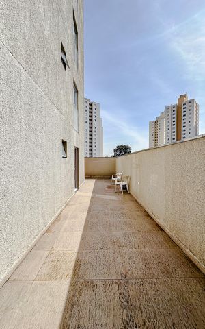 Apartamento para alugar com 80m², 1 quarto e sem vagaVaranda da Sala