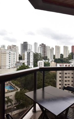 Apartamento para alugar com 40m², 1 quarto e 1 vagaVaranda