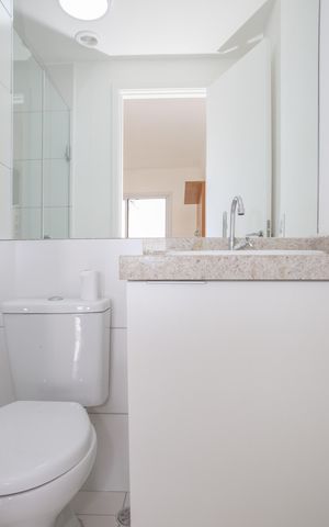 Apartamento para alugar com 37m², 2 quartos e sem vaga Apartamento para alugar com 37m², 2 quartos e sem vagaBanheiro