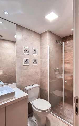 Apartamento à venda com 57m², 2 quartos e 1 vagaBanheiro