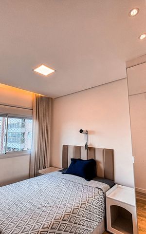 Apartamento à venda com 57m², 2 quartos e 1 vagaQuarto 1