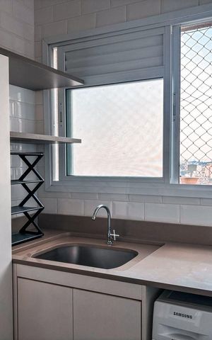 Apartamento à venda com 57m², 2 quartos e 1 vagaÁrea de Serviço