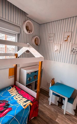 Apartamento à venda com 57m², 2 quartos e 1 vagaQuarto 2