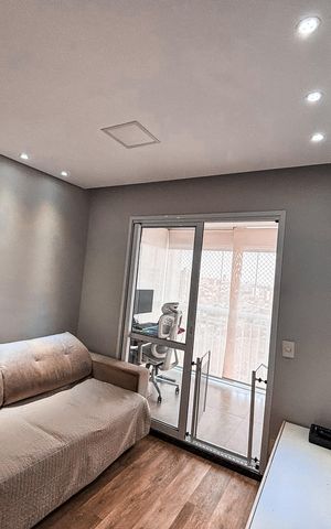 Apartamento à venda com 57m², 2 quartos e 1 vagaSala