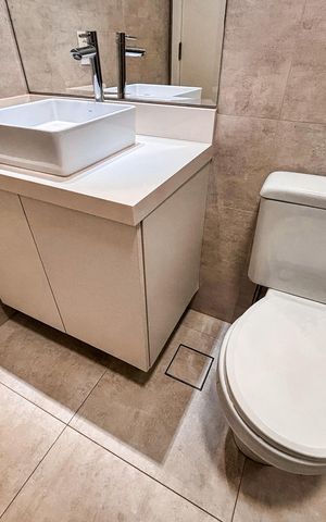 Apartamento à venda com 57m², 2 quartos e 1 vagaBanheiro