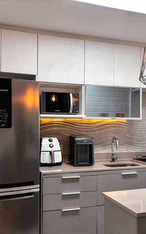 Apartamento à venda com 57m², 2 quartos e 1 vagaCozinha