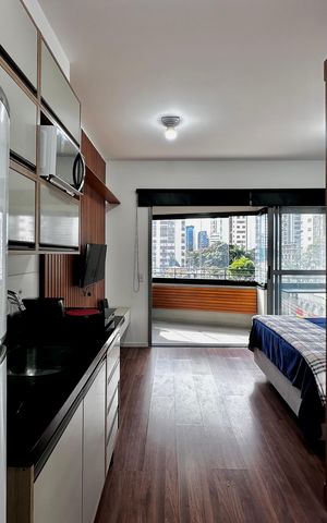 Studio à venda com 25m², 1 quarto e sem vaga Studio à venda com 25m², 1 quarto e sem vagaCozinha