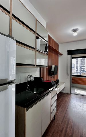 Studio à venda com 25m², 1 quarto e sem vaga Studio à venda com 25m², 1 quarto e sem vagaCozinha