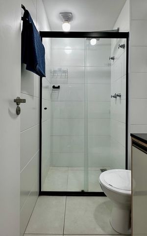 Studio à venda com 25m², 1 quarto e sem vaga Studio à venda com 25m², 1 quarto e sem vagaBanheiro