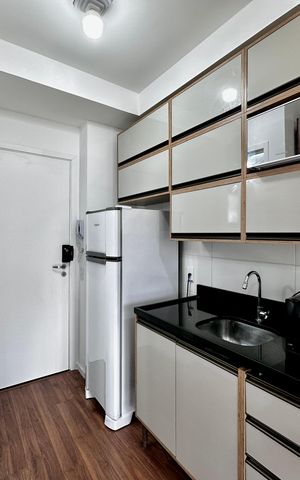 Studio à venda com 25m², 1 quarto e sem vaga Studio à venda com 25m², 1 quarto e sem vagaCozinha