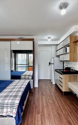 Studio à venda com 25m², 1 quarto e sem vaga Studio à venda com 25m², 1 quarto e sem vagaStudio