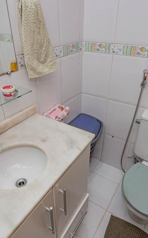 Apartamento à venda com 62m², 3 quartos e 1 vagaBanheiro Social