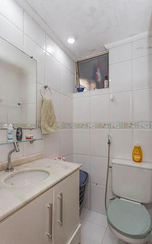 Apartamento à venda com 62m², 3 quartos e 1 vagaBanheiro Social