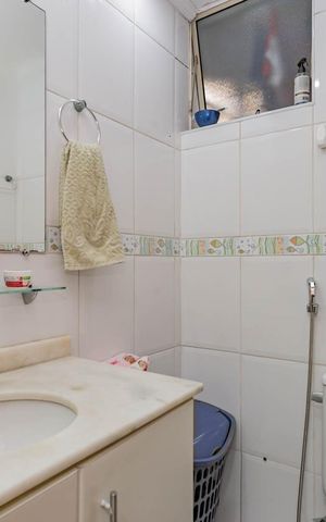 Apartamento à venda com 62m², 3 quartos e 1 vagaBanheiro Social