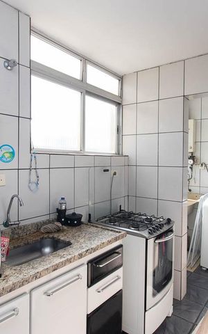 Apartamento à venda com 60m², 2 quartos e 1 vaga Apartamento à venda com 60m², 2 quartos e 1 vagaCozinha e Área de Serviço