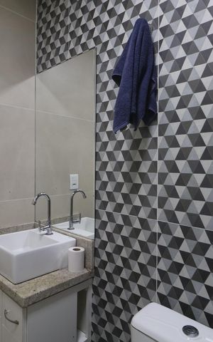 Casa de condomínio para alugar com 43m², 1 quarto e 1 vagaBanheiro