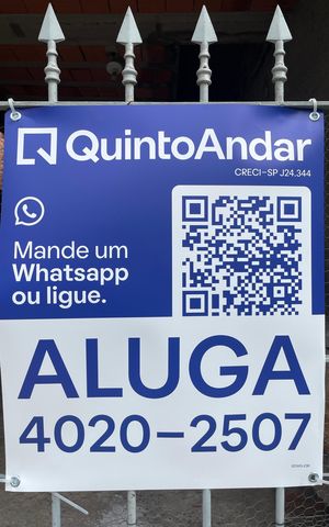 Casa para alugar com 60m², 1 quarto e 1 vaga Casa para alugar com 60m², 1 quarto e 1 vagaPlaca