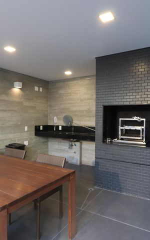 Apartamento à venda com 113m², 2 quartos e 3 vagasÁrea comum - Churrasqueira
