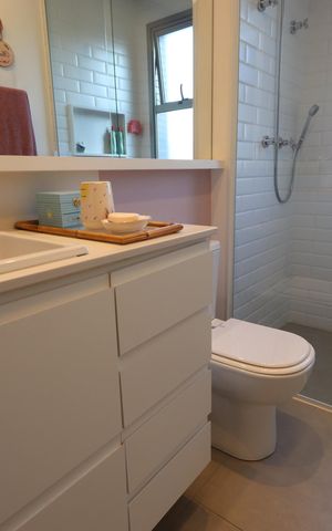 Apartamento à venda com 113m², 2 quartos e 3 vagasBanheiro da Suíte 2