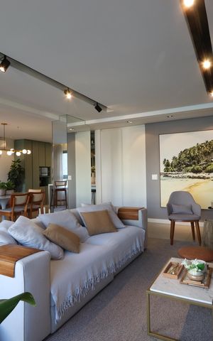 Apartamento à venda com 113m², 2 quartos e 3 vagasSala
