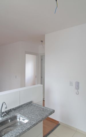 Apartamento à venda com 42m², 2 quartos e 1 vagaCozinha e Área de Serviço