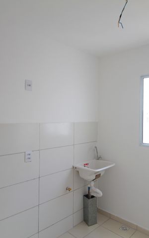 Apartamento à venda com 42m², 2 quartos e 1 vagaCozinha e Área de Serviço