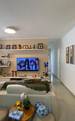 Apartamento à venda com 95m², 3 quartos e 2 vagas Apartamento à venda com 95m², 3 quartos e 2 vagasSala