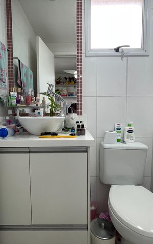Apartamento à venda com 95m², 3 quartos e 2 vagas Apartamento à venda com 95m², 3 quartos e 2 vagasBanheiro da Suíte 2