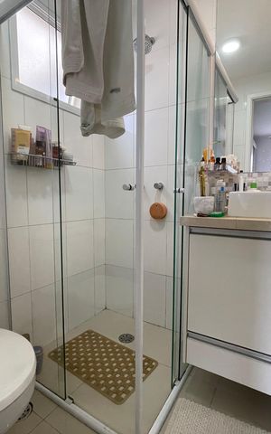 Apartamento à venda com 95m², 3 quartos e 2 vagas Apartamento à venda com 95m², 3 quartos e 2 vagasBanheiro da Suíte