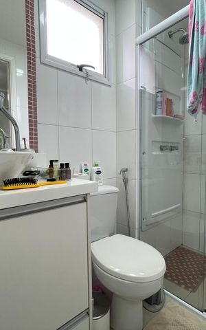 Apartamento à venda com 95m², 3 quartos e 2 vagas Apartamento à venda com 95m², 3 quartos e 2 vagasBanheiro da Suíte 2