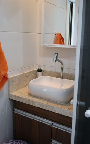 Apartamento à venda com 71m², 3 quartos e 1 vagaBanheiro da Suíte