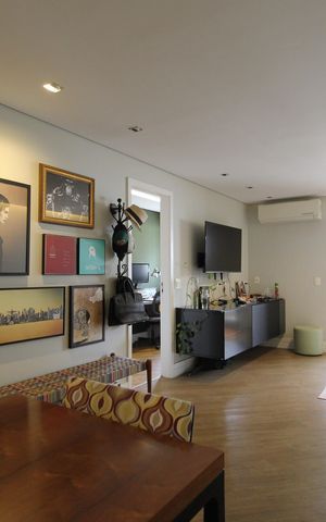 Apartamento para alugar com 72m², 2 quartos e 2 vagasSala/Cozinha