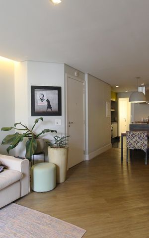 Apartamento para alugar com 72m², 2 quartos e 2 vagasSala/Cozinha