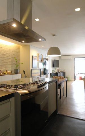 Apartamento para alugar com 72m², 2 quartos e 2 vagasSala/Cozinha