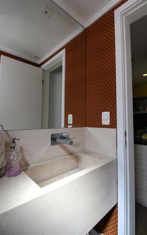 Apartamento para alugar com 72m², 2 quartos e 2 vagasLavabo