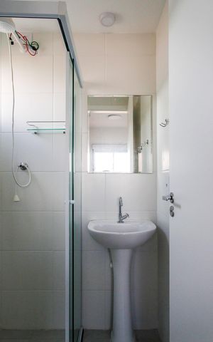 Apartamento para alugar com 28m², 1 quarto e sem vaga Apartamento para alugar com 28m², 1 quarto e sem vagaBanheiro