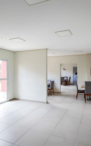 Apartamento para alugar com 28m², 1 quarto e sem vaga Apartamento para alugar com 28m², 1 quarto e sem vagaÁrea comum - Salão de festas