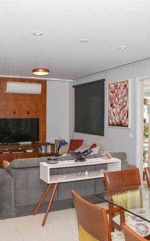 Apartamento à venda com 129m², 3 quartos e 2 vagas Apartamento à venda com 129m², 3 quartos e 2 vagasSala