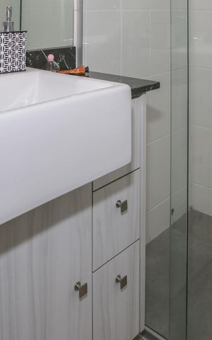 Apartamento à venda com 129m², 3 quartos e 2 vagas Apartamento à venda com 129m², 3 quartos e 2 vagasBanheiro da Suíte 1