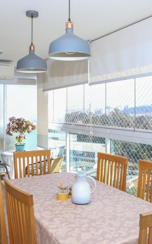 Apartamento à venda com 129m², 3 quartos e 2 vagas Apartamento à venda com 129m², 3 quartos e 2 vagasVaranda Gourmet