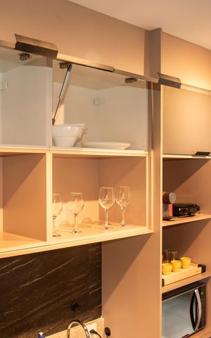 Studio para alugar com 28m², 1 quarto e sem vagaCozinha