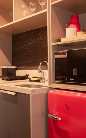 Studio para alugar com 28m², 1 quarto e sem vagaCozinha