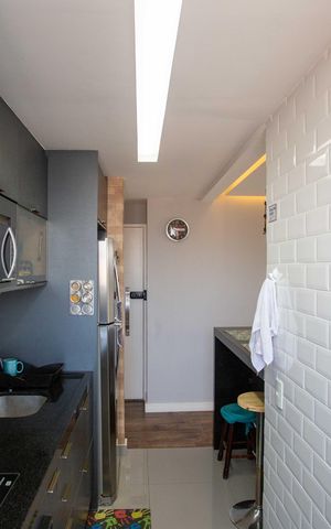 Apartamento à venda com 63m², 3 quartos e 1 vagaCozinha