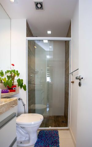 Apartamento à venda com 63m², 3 quartos e 1 vagaBanheiro Social
