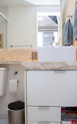 Apartamento à venda com 63m², 3 quartos e 1 vagaBanheiro da Suíte