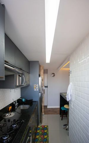 Apartamento à venda com 63m², 3 quartos e 1 vagaCozinha